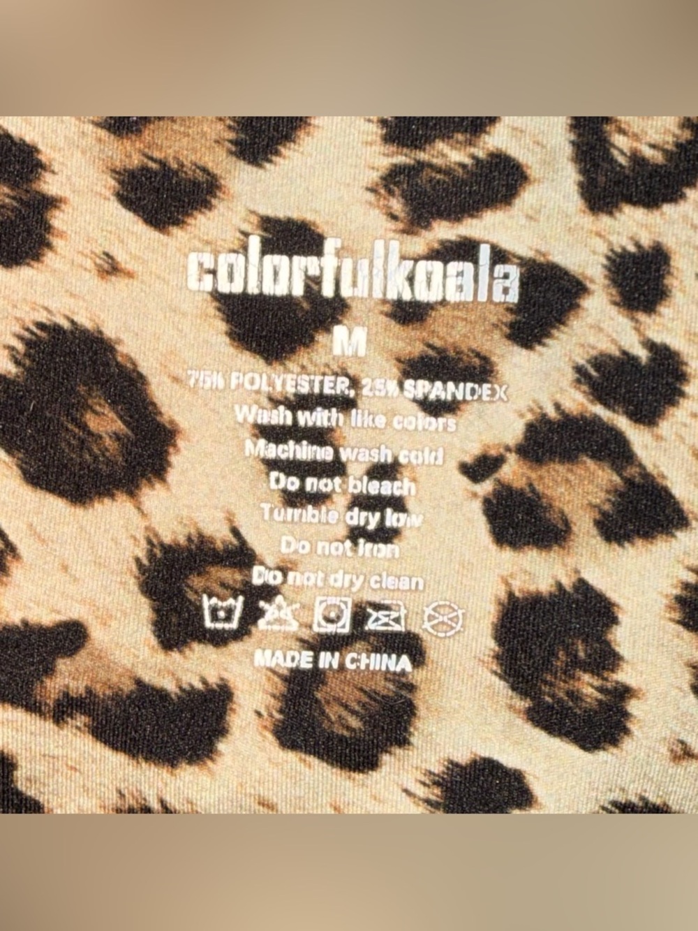 Colorfulkoala Women's High Waisted Tummy Control Workout Leggings Yoga Medium - Picture 7 of 12
